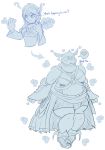  aqua_(kingdom_hearts) bulge chubby cosplay disney female_to_femboy femboy goof_troop kingdom_hearts peter_pete plump sequence transformation trap 