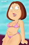 ass bikini breasts cameltoe erect_nipples fairycosmo family_guy glasses meg_griffin thighs