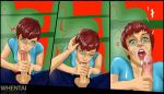 blackfox brown_hair fellatio glasses hair oral scooby-doo velma_dinkley