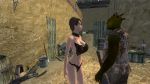 big_breasts breasts brown_hair female hair nipples oblivion orc purple_eyes takeo92 the_elder_scrolls