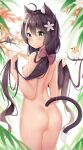 1girl 1girl 1girl :t ahoge animal_ear_fluff animal_ears ass back bird black_hair blush bug butterfly cat_girl cat_tail chintora0201 closed_mouth cowboy_shot erect_nipples flower from_behind green_eyes hair_flower hair_ornament heart heart_in_eye high_resolution highlights holding holding_hair insect kiruya_momochi kyaru_(princess_connect!) large_filesize long_hair looking_at_viewer looking_back low_twintails multicolored_hair nekomimi nipples nude paid_reward pink_nipples pouting princess_connect! princess_connect!_re:dive pussy streaked_hair symbol_in_eye tail tied_hair twin_tails uncensored very_high_resolution very_long_hair white_flower white_hair