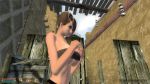 beggar big_breasts breasts brown_hair female hair nipples oblivion purple_eyes takeo92 the_elder_scrolls