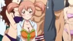  bouncing_breasts gif grin hataraku_maou-sama! sasaki_chiho 