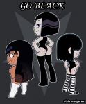 3girls ass ass_focus charlene_(victor_and_valentino) dc_comics garabatoz goth goth_girl lucy_loud raven_(dc) teen_titans teen_titans_go the_loud_house victor_and_valentino