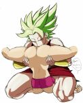  2girls ass_up caulifla dragon_ball_super facesitting femdom kale licking oral pussylicking toshkarts yuri 