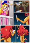  bbmbbf comic nintendo palcomix peach_x_wendy_2 princess_peach super_mario_bros. wendy_o._koopa 