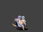 1futa 1girl 1girl1futa 69 animated anus blue_eyes blue_hair cum eluku fairy fairy_fighting futanari futanari_with_female gif handjob long_hair nude oral penis purple_hair pussy pussylicking shaved_pussy simple_background small_breasts stroking tiki_(fairy_fighting)