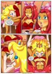  bbmbbf comic nintendo palcomix peach_x_wendy_2 princess_peach pussylicking super_mario_bros. wendy_o._koopa yuri 