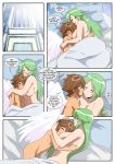 1boy 1girl comic inusen kid_icarus kid_icarus_(comic) male/female nintendo nipples nude palutena pit