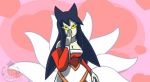 ahri fox_girl gif league_of_legends twistedgrim yuri