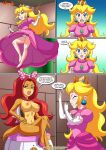  bbmbbf comic nintendo palcomix peach_x_wendy princess_peach super_mario_bros. wendy_o._koopa 