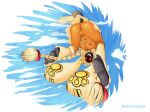 1girl 1girl big_breasts blazblue brown_skin cat_ears cat_girl kaka_(blazblue) kraftxkaren taokaka