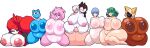  blazblue jaiden_animations margaret_smith_(regular_show) multiple_girls nicole_watterson real_person regular_show taokaka the_amazing_world_of_gumball 