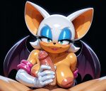 ai_generated mobian_(species) mobian_bat rouge_the_bat sonic_the_hedgehog_(series) tagme