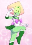 bishoujo_senshi_sailor_moon cartoon_network crossover cubedcoconut peridot_(steven_universe) sailor_jupiter sailor_jupiter_(cosplay) steven_universe