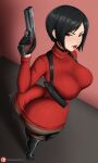 1girl ada_wong ai_generated ass ass big_ass big_ass breasts capcom fundoshilover101 huge_ass huge_ass resident_evil