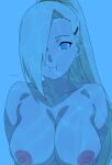 1girl arthur4272 female ino_yamanaka naruto nude skinny_dipping solo tagme underwater