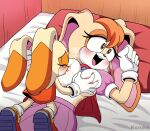 cream_the_rabbit mobian_(species) rabbit_girl sonic_the_hedgehog_(series) tagme vanilla_the_rabbit