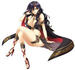1girl 1girl absurd_res alluring alternate_costume arizigoku0627 bare_legs bare_shoulders big_breasts black_dress black_hair bracelet cape cleavage collarbone commission cosplay crossed_legs dancer dress earrings fingernails fire_emblem fire_emblem:_the_blazing_blade fire_emblem_heroes full_body gladiator_sandals gold_trim hair_lift hair_ornament high_heels high_res intelligent_systems jewelry lipstick long_hair looking_at_viewer makeup mature_female medallion nintendo pixiv_commission plunging_neckline red_nails sandals sitting sleeveless smile sonia_(fire_emblem) sonia_(fire_emblem:_the_blazing_blade) thighs ursula_(fire_emblem) ursula_(fire_emblem)_(cosplay) ursula_(khadein)_(fire_emblem) ursula_(khadein)_(fire_emblem)_(cosplay) white_background yellow_eyes