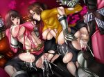  bodysuit cum_inside foursome japanese kamen_rider kamen_rider_decade kamen_rider_kuuga rape shinken_pink shinken_yellow super_sentai torn_clothes vaginal_penetration 