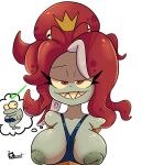 1girl big big_breasts breasts inverted_nipples neptuna_(pvz) octopus plants_vs_zombies plants_vs_zombies:_heroes pvz r_bismut rbismut tentacle undead zombie zombie_(pvz) zombie_girl