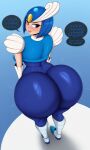 1girl ai_generated ass ass big_ass big_ass breasts capcom fundoshilover101 huge_ass huge_ass mega_man splash_woman