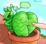 1girl ass bending_over big_ass doregami male melon melon-pult_(pvz) melon_pult naked_female nude nude nude_female penis penis plant plant_girl plantie plants_vs_zombies tagme watermelon watermelon_girl watermelon_humanoid