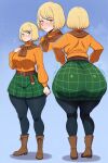 1girl ai_generated ashley_graham ass big_ass breasts capcom fundoshilover101 huge_ass resident_evil