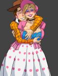 1boy 1girl 1girl andy_davis blush bo_peep breast_grab breasts breasts brown_hat canon_couple closed_eyes cosplay couple creepy_smile doll duo duo_focus female_focus flushed flushed_face halloween halloween_costume hat incest lips male male/female male_focus milf mother_&_son mother_and_child mother_with_benefits mrs._davis seanmalikdesigns sheriff smile smmyart straight teeth toy toy_story toy_story_2 twitter_link woody_pride