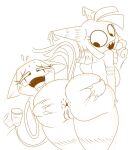 1girl 2_girls anus ass ass_focus ass_grab big_ass breasts completely_nude dandy's_world huge_ass imminent_rimming lechugansfw nude nude_female presenting presenting_anus presenting_ass roblox scraps_(dandy's_world) sketch spread_anus spread_ass spreading thick thick_ass thick_thighs yatta_(dandy's_world) yuri