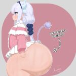 big_ass fat_ass kanna_kamui side_view tagme