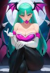 ai_generated darkstalkers morrigan morrigan_aensland rouge_the_bat_(cosplay) tagme