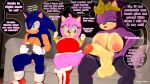 1girl 3d 3d_(artwork) 3d_animation 4k amy_rose areola big_areola big_ass big_balls big_breasts big_penis cuckold english_text futa_is_bigger futa_milf futanari gaming hedgehog huge_breasts huge_cock imminent_cheating imminent_cuckold imminent_sex intersex leviantan581re milf mother_and_son's_girlfriend nipples queen_aleena queen_aleena_hedgehog sega small_penis small_penis_humiliation sonic_the_hedgehog sonic_the_hedgehog_(series) sonic_underground source_filmmaker speech_bubble