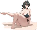 1girl batako big_ass big_breasts bikini booty breasts hourglass_figure hoyoverse thick_ass wide_hips zenless_zone_zero zhu_yuan