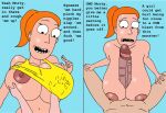 huge_breasts large_penis paizuri rick_and_morty sbb