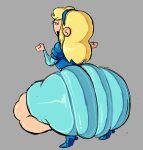 1girl ass big_ass breasts gigantic_ass huge_ass maria_robotnik sega sonic_the_hedgehog_(series) thebratstation twerking