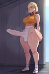 1futa ai_generated ashley_graham ass big_ass breasts capcom erection erection_under_clothes fundoshi fundoshi_futanari fundoshilover101 futanari huge_ass resident_evil tabi_socks