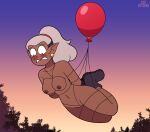 1girl 1girls balloon bondage breasts embarrassed_nude_female enf gp_spices nude on_display public_nudity pussy senftember senftember_(2025) skara tagme the_owl_house