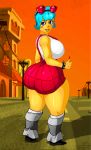 ass big_ass big_breasts breasts clothes dat_ass el_tigre frida_suarez jay-marvel looking_back wide_hips