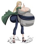  blonde_hair breast_expansion brown_eyes butt_expansion hyper_pregnancy large_ass large_breasts lurrak milf naruto naruto_shippuden pregnant pregnant_belly pregnant_female sexy tsunade 