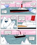 2012 anthrofied comic female funny hikozarulove huge_penis humor iceberg inanimate male penis personification rms_carpathia ship titanic