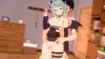  16:9_aspect_ratio 3d animated blush breasts bsapricot_(vtuber) frottage green_eyes green_hair grey_hair high_resolution koikatsu large_filesize loop multicolored_hair nipples no_audio penis pussy sumata thigh_sex two-tone_hair v video virtual_youtuber vshojo wataamage webm 