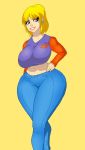 all_grown_up angelica_pickles ass big_ass big_breasts breasts clothes jay-marvel jeans lips pants wide_hips