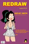 american_dad hayley_smith landing_strip magazine magazine_cover nightie nude plagiary redraw see-through see_through tied_hair wide-eyed