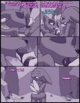 dirty_league fellatio furry lazuli male/female monochrome myhentaicomics.com pokemon pokemon_(anime) pokemorph sableye sneasel vibrant_echoes