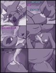 dirty_league fellatio furry lazuli male/female monochrome myhentaicomics.com pokemon pokemon_(anime) pokemorph sableye sneasel vibrant_echoes