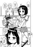  comic futanari hinichijou monochrome nichijou parody sex 