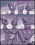  dirty_league fellatio furry lazuli male/female monochrome myhentaicomics.com pokemon pokemon_(anime) pokemorph sableye sneasel vibrant_echoes 