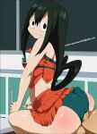 assjob asui_tsuyu buttjob cheerleader looking_back my_hero_academia spaceman6331 tsuyu_asui