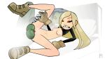 beast_boy bouncing_breasts breasts dc_comics gif long_hair male/female miltoniusarts nipples sex tagme teen teen_titans terra vaginal_penetration